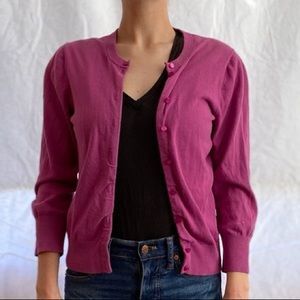 J. Crew Cardigan • 3/4 length sleeve